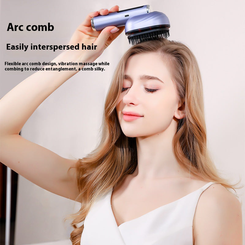 Tian Electric Spray Massage Scalp Meridian Arc Comb Vibration Head Anti-hair Loss Hair Brush