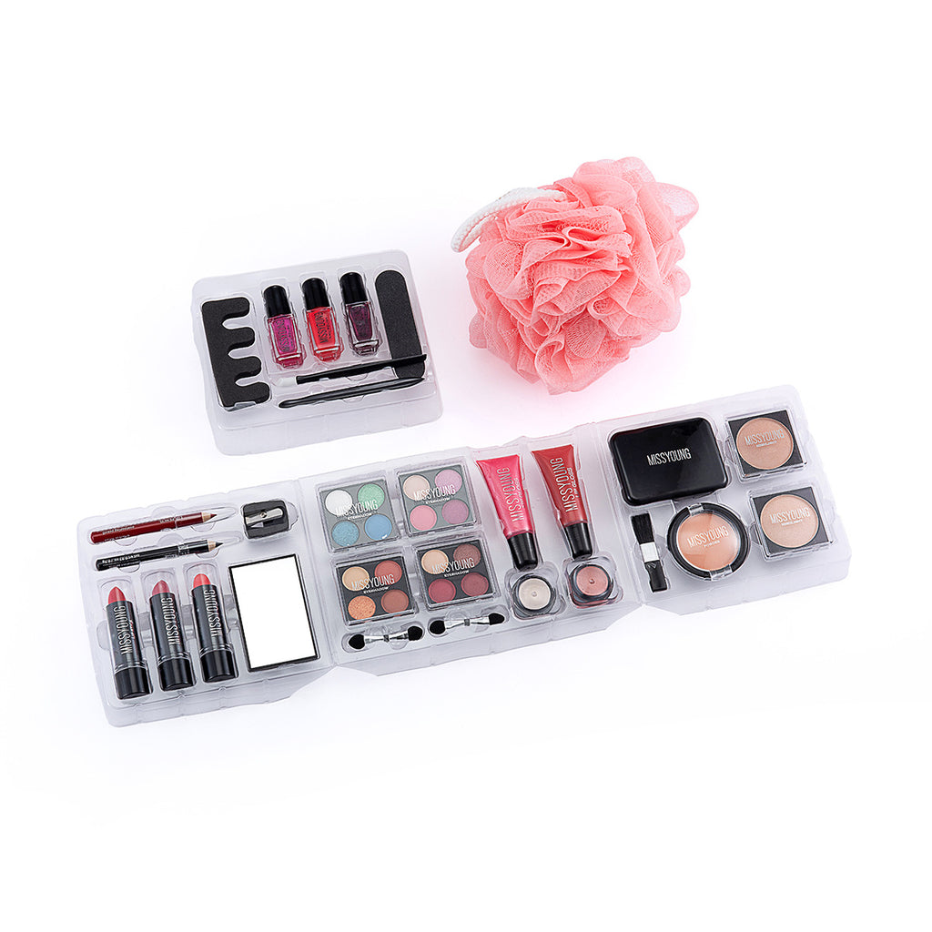 Missyoung Lipstick Eye Shadow Nail Polish Set