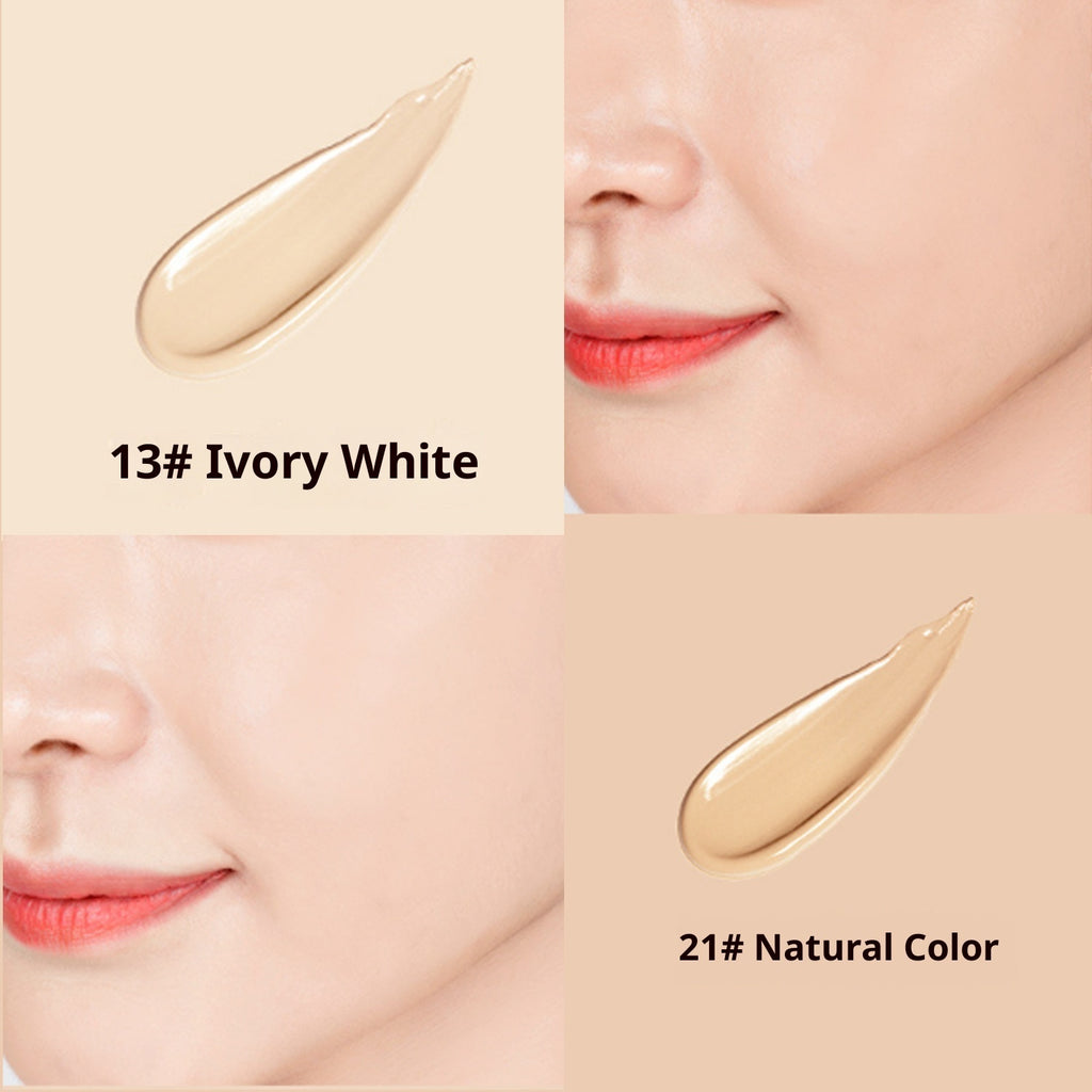 Difuman Skincare Mushroom Foundation Liquid Lightweight Bouncy Cushion