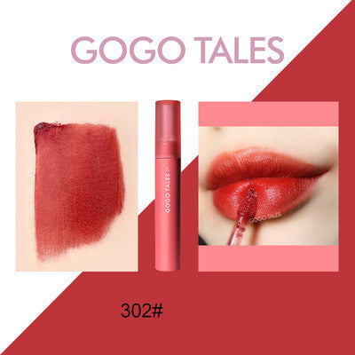 GoGo Tales Matte Velvet Moisturizing Net Red Lipstick