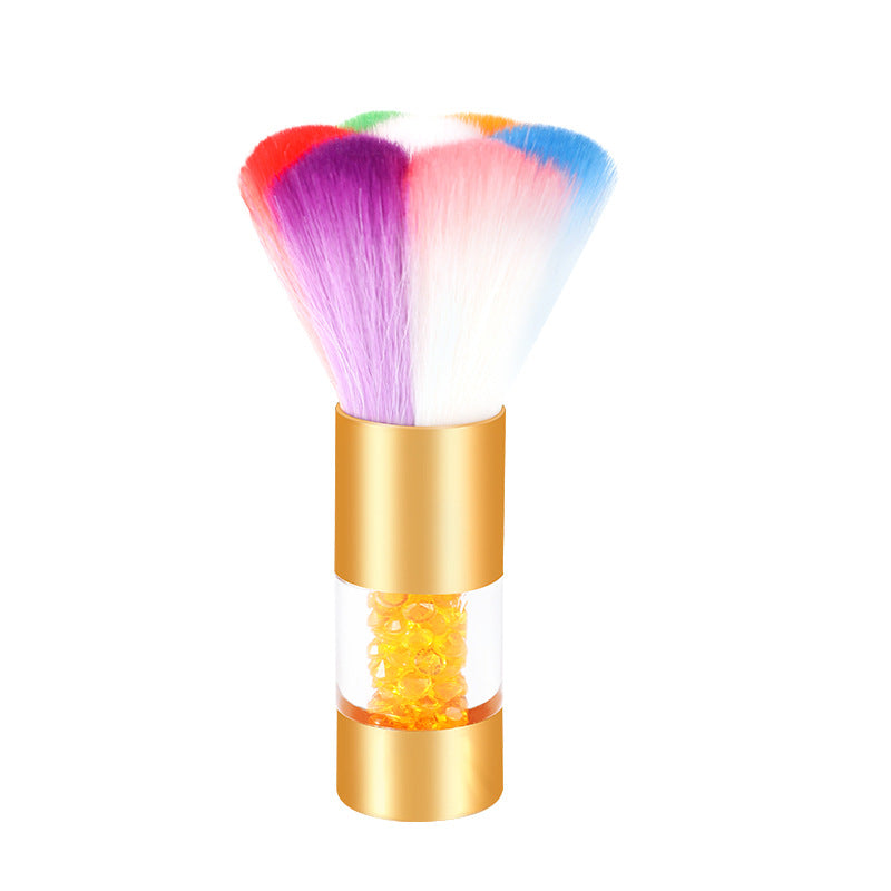 Nail dust brush