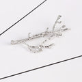 Korea hair accessories fairy antlers branch metal edge clip side clip hairpin fashion personality princess clip side folder