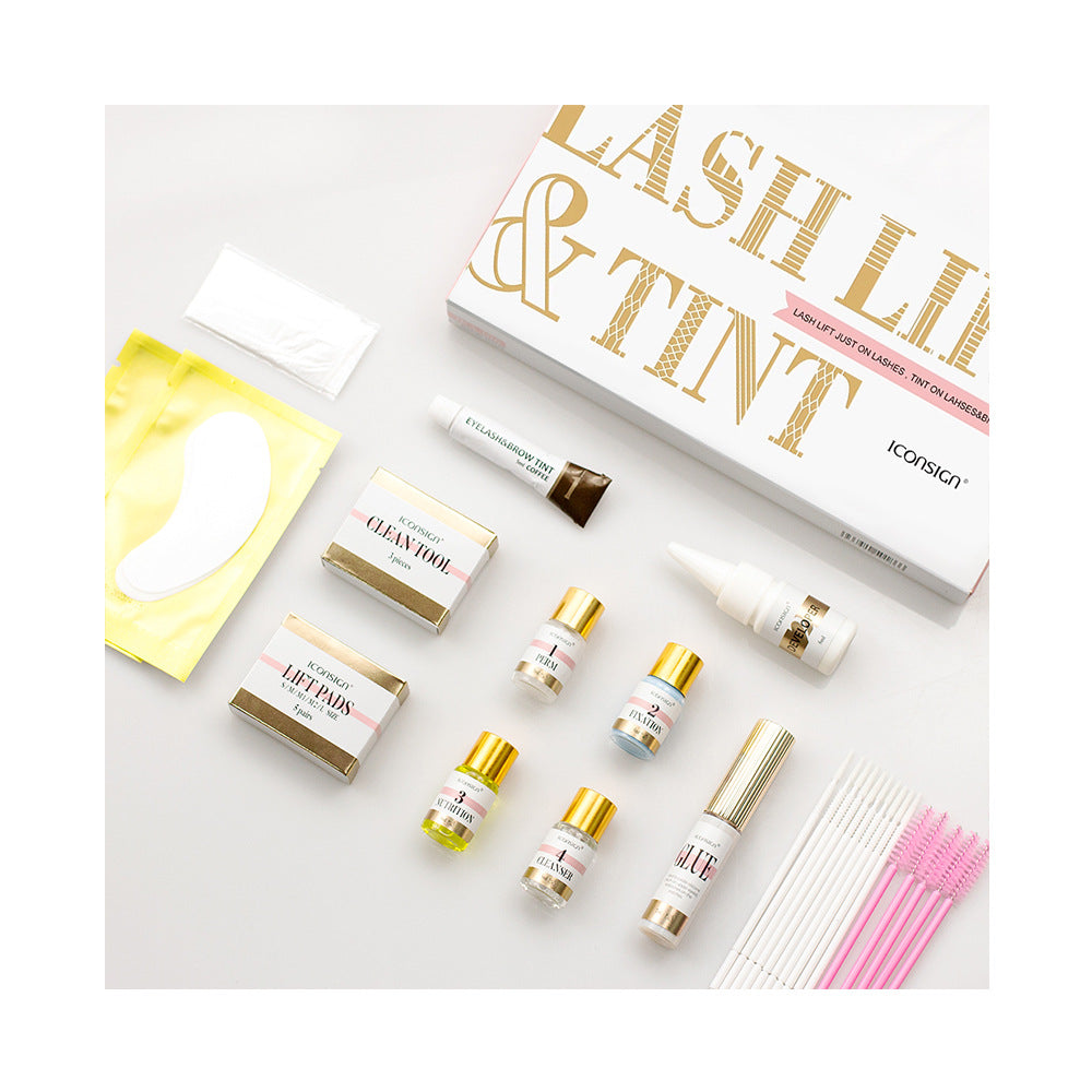 Iconsign Eyebrow Cream Curling Keratin Eyelash Perm Set