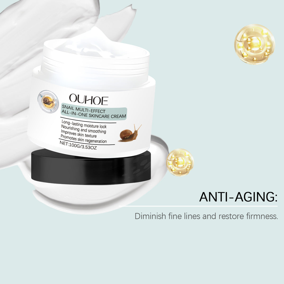 Ouheo Snail Multi Effect Skincare Cream