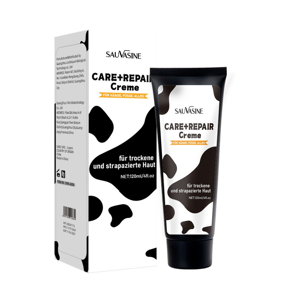 Sauvasine Nursing Nourishing Cream Universal For Entire Body