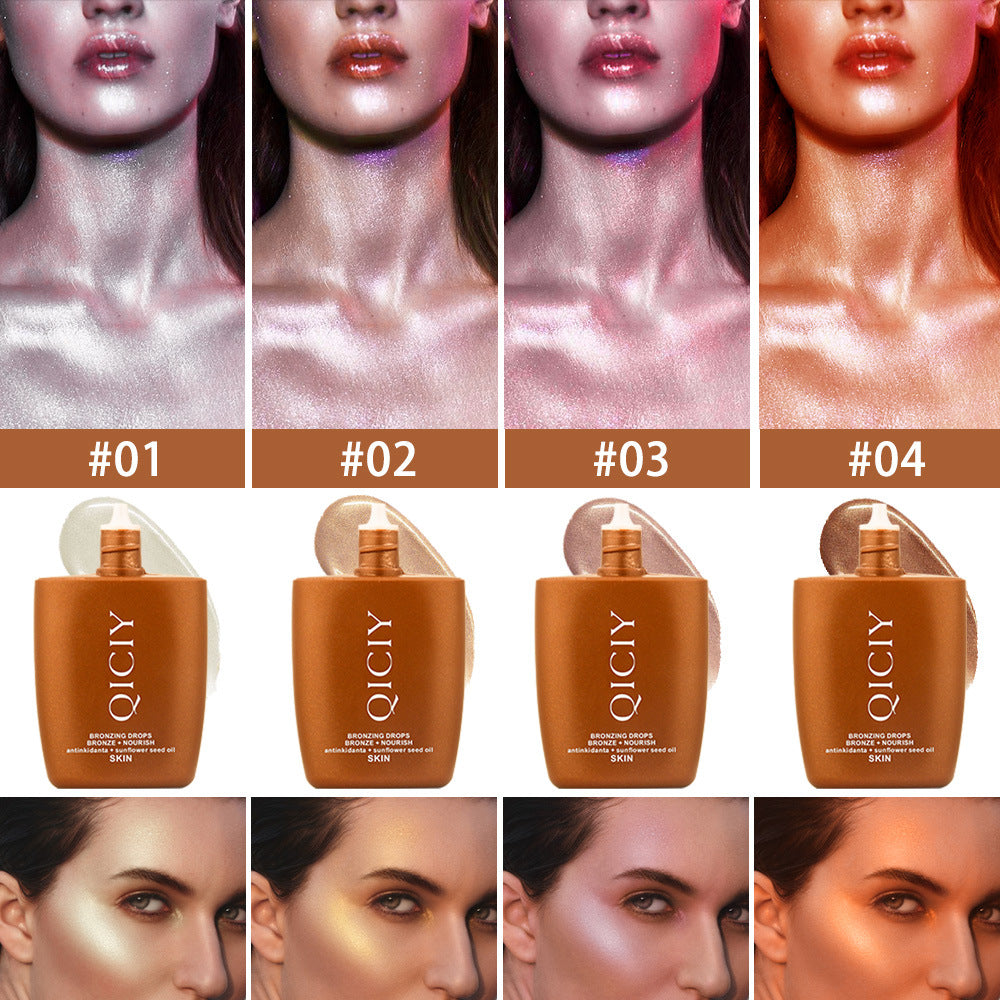 Qiciy Face Lift Cream Face Body Brightening Body Highlight Contour Liquid