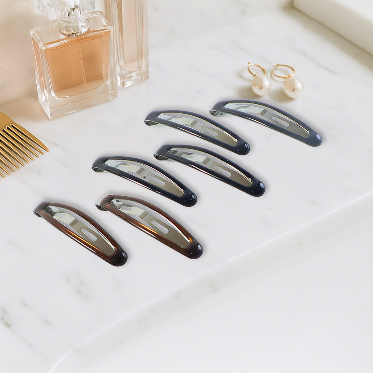 Hair Clips For Women  Girls - (6 Pc  Set)