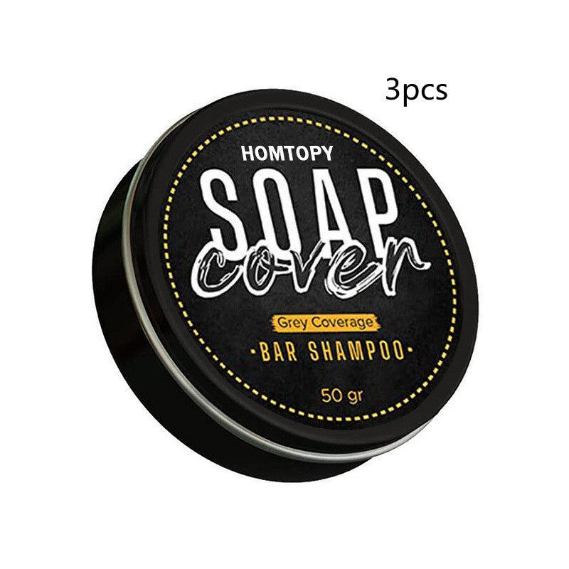 Polygonum Multiflorum Shampoo Handmade Black Soap Cleansing Nourishing Care