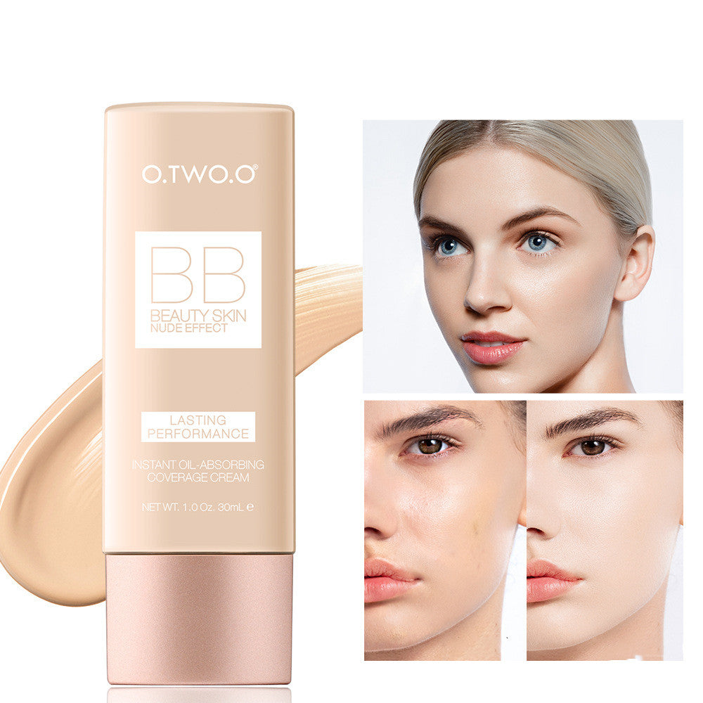 O.TWO.O Clear Hydrating Powder Bb Cream Waterproof Non-removal Foundation