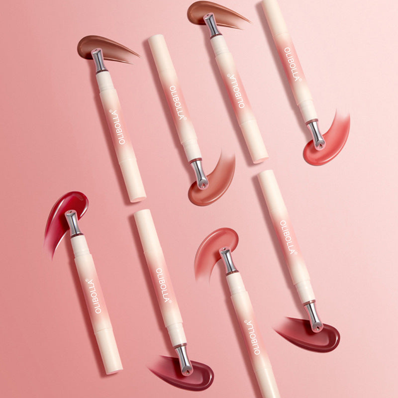 Olibolla Water Light Lip Lacquer Easy To Color Long-lasting Moisturizing