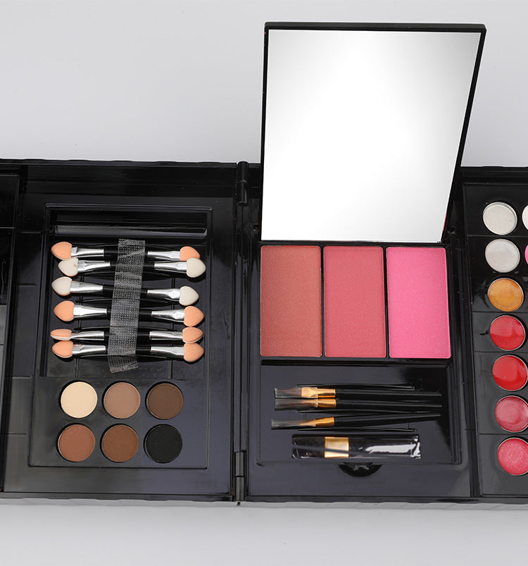 Cross-border Makeup 177 Color Eye Shadow Blush Lip Gloss Nourishing Multifunctional Set Face