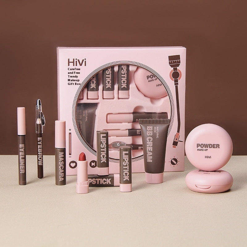 Hivi Lipstick Powder Beauty Gift Set