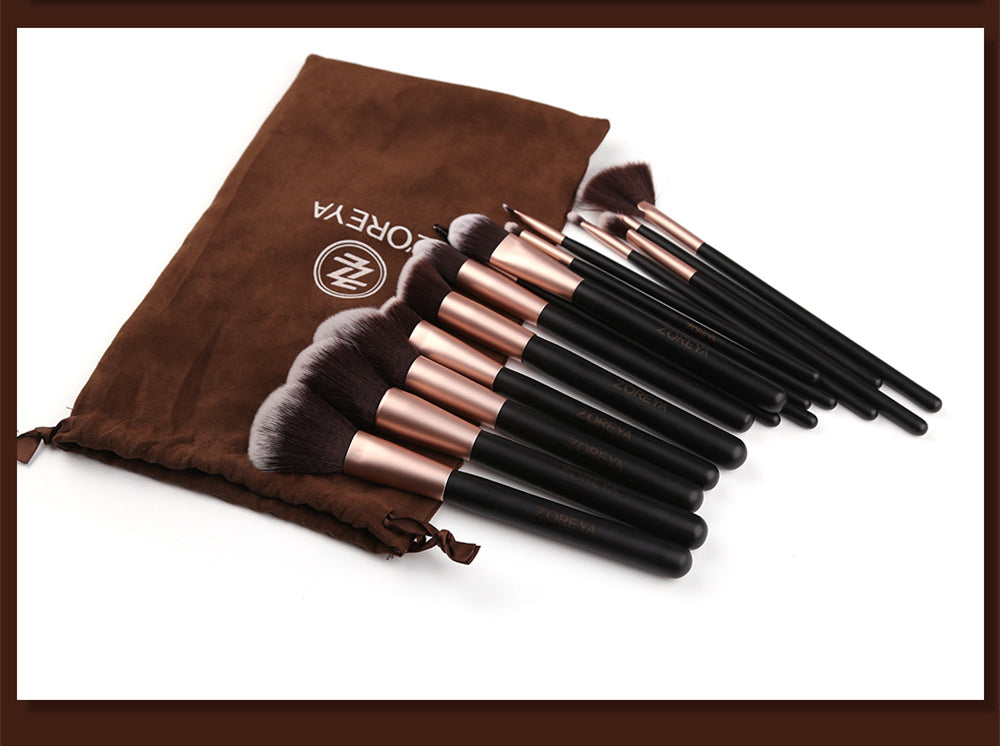 Zoreya Beauty Tool Set Face Powder Eye Shadow Foundation Brush