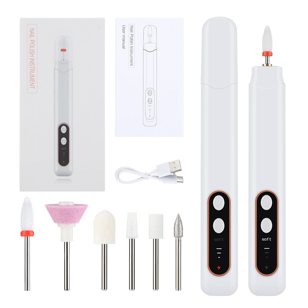 Household Portable Nail Sander Pen Manicure Tool