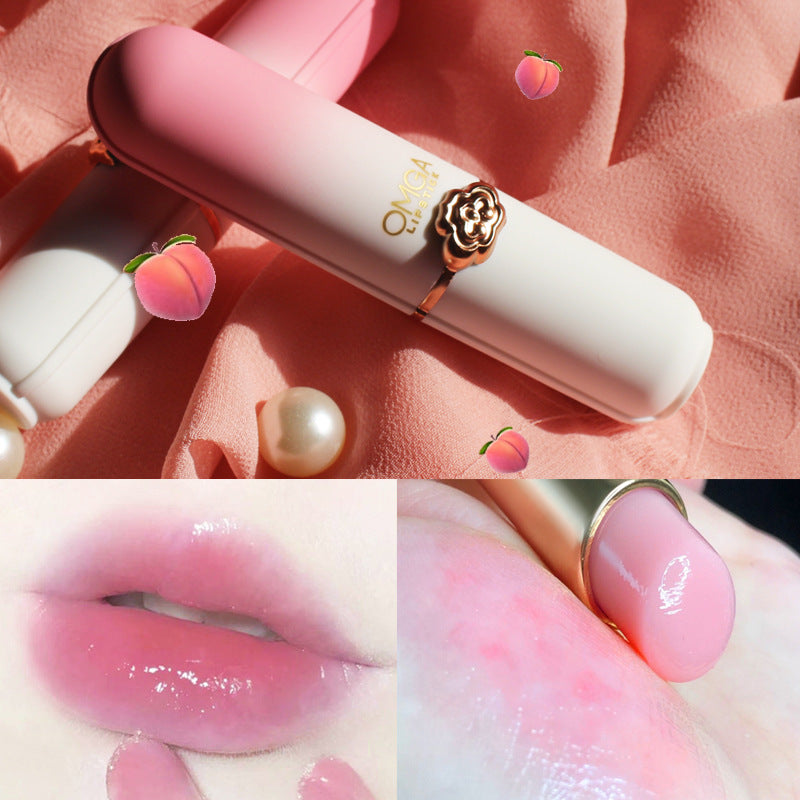 OMGA Peach Color Changing Jelly Lipstick