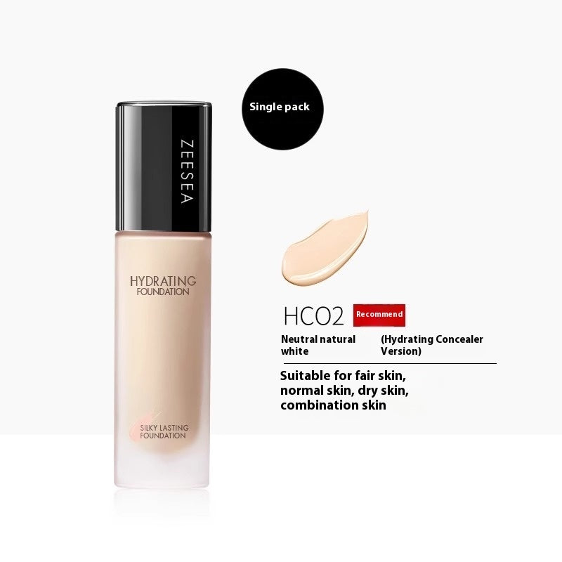 ZEESEA Liquid Foundation Concealer Makeup Mixed Dry Oily Skin Moisturizing