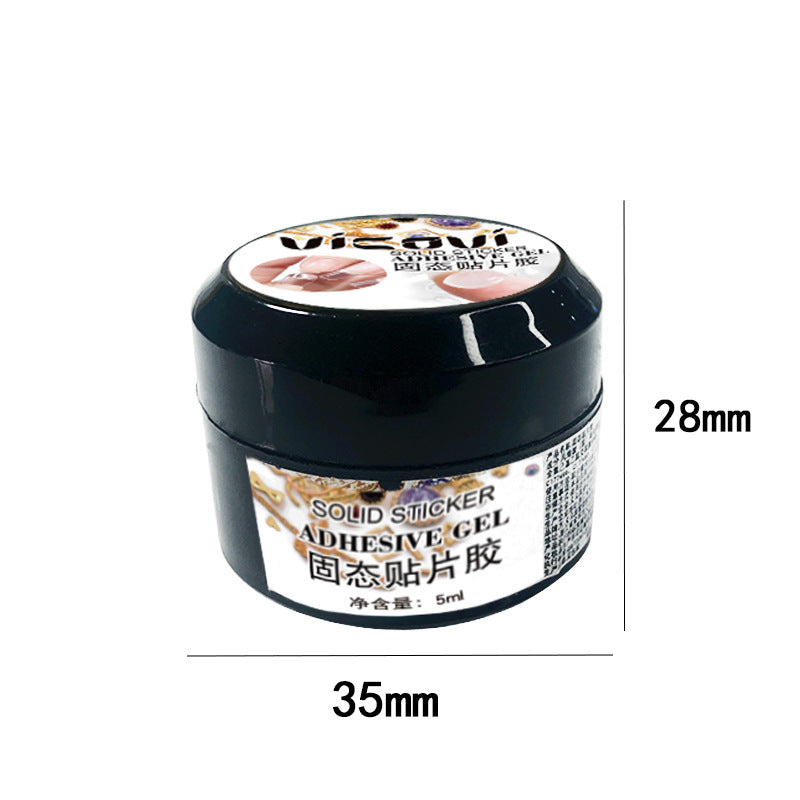 Vivovi Nail Art Solid Gel Mold Modeling Adhesive DIY