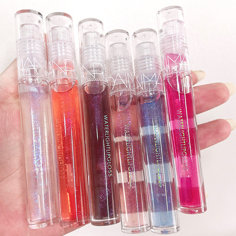 DaimAnpu Non-fading And Non-stick Glass Lip Mirror Water Glossy Lip Glaze