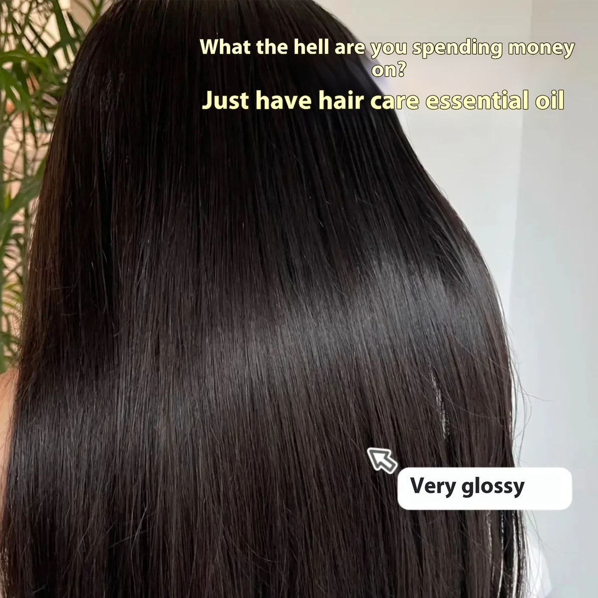 Ccoox Fragrance Brightening Nourishing Dry Hair Improve Frizzy Hair Wash-free Nourishing Hair Care Essential Oil