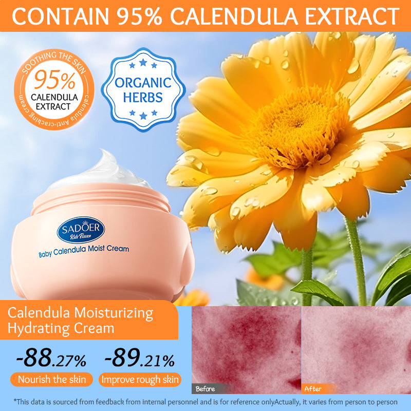 Sadoer English Marigold Children's Moisturizing Facial Cream