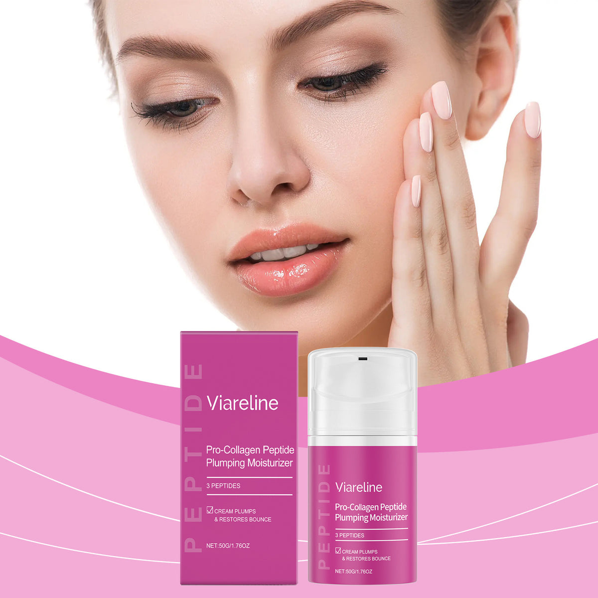 ViareLine Firming Skin Brightening Neck Cream