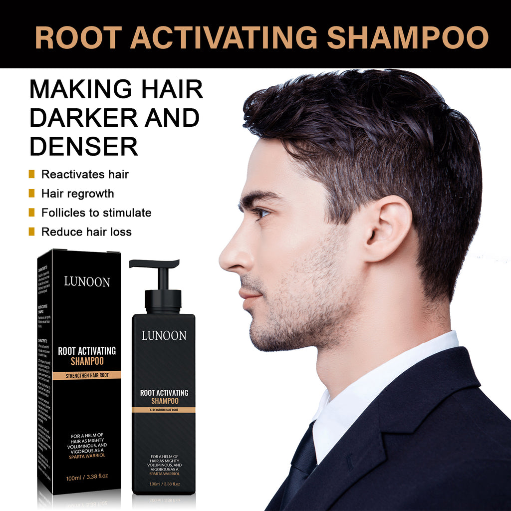 Lunoon Home Men And Women Fashion Simple Dense Hair Shampoo