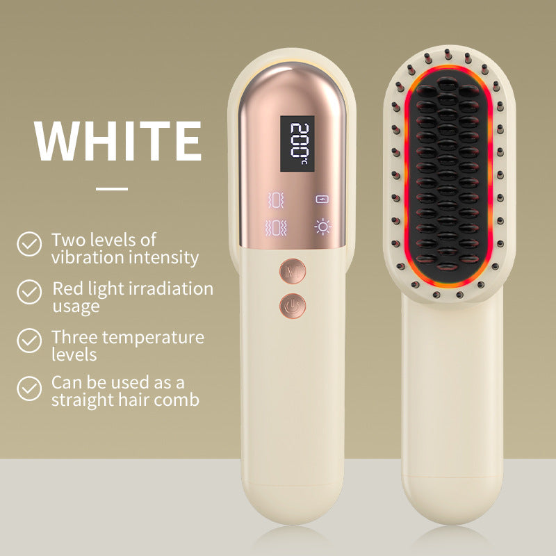 Mini Charging Straight Comb Negative Ion Hair Care Soft Massage Comb