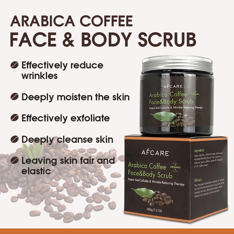 AFCARE Coffee Scrub Cream Clean Facial Body