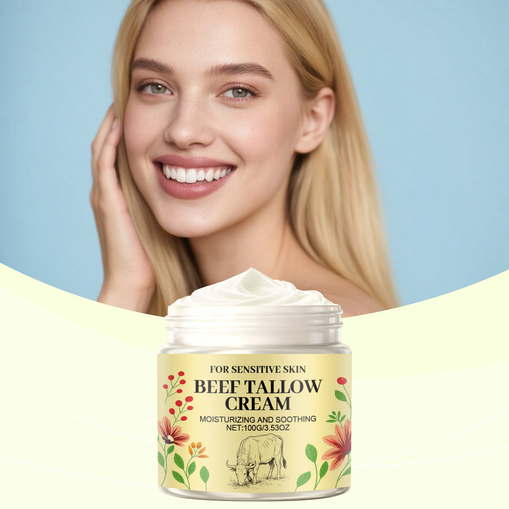 Beef Tallow Cream Moisturising and Soothing Cream for Sensitive Skin