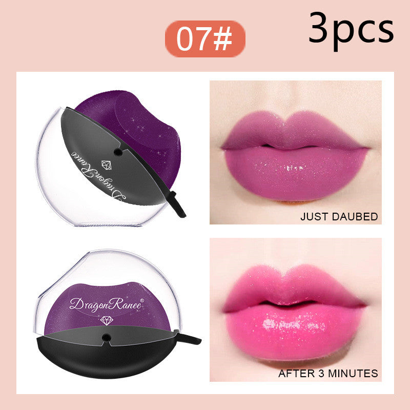 Dragon Ranee Lazy Lips Pearlescent Glitter Lipstick Is Not Easy To Fade, Warm And Moisturizing Lipstick