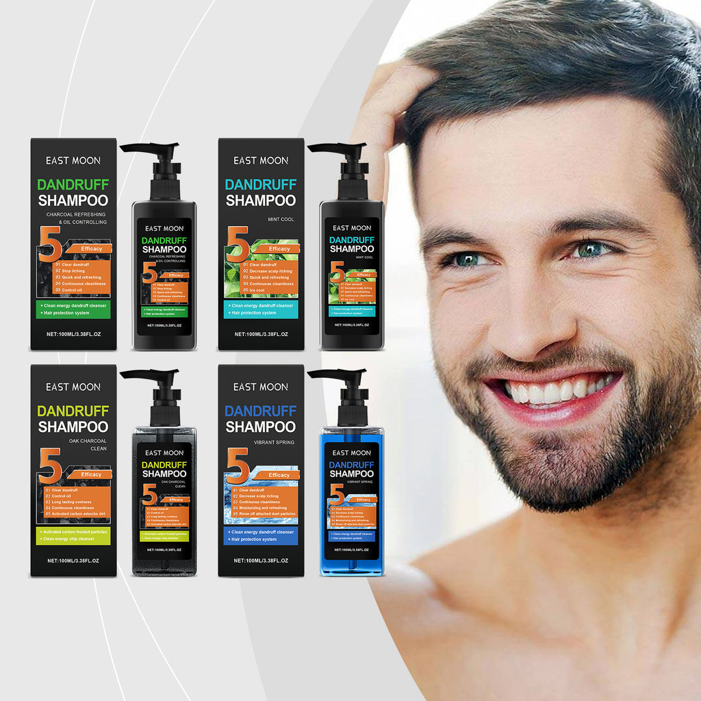 East Moon Men's Shampoo Series Daily Cleaning Deep Clean Silky Shiny Cool Shampoo
