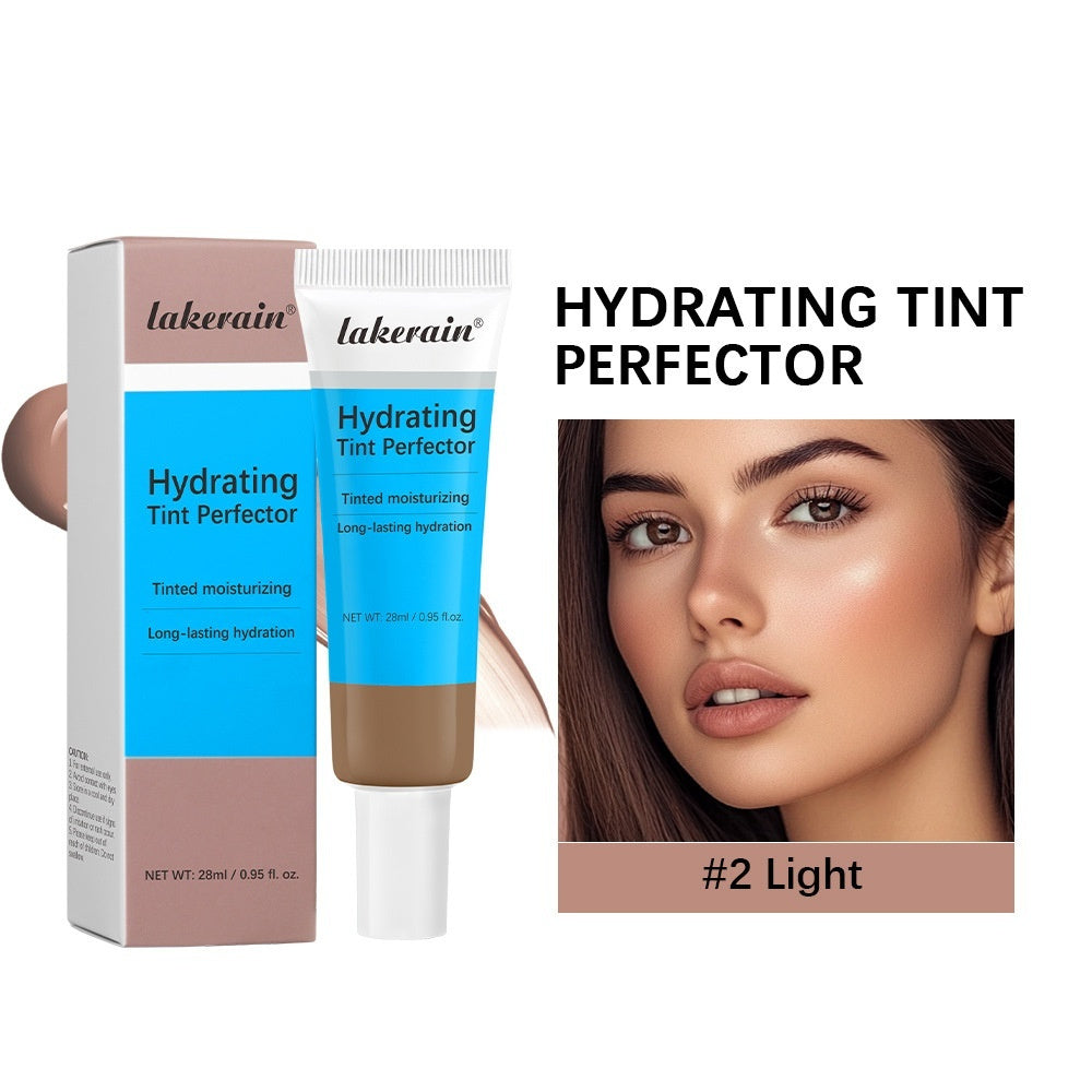 Lakerain Long-Lasting Moisturizing Even Skin Color Concealer Moisturizing Light Foundation Cream