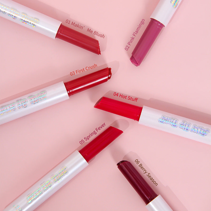 Olibolla 6 Color Press Water Light Solid Lip Lacquer