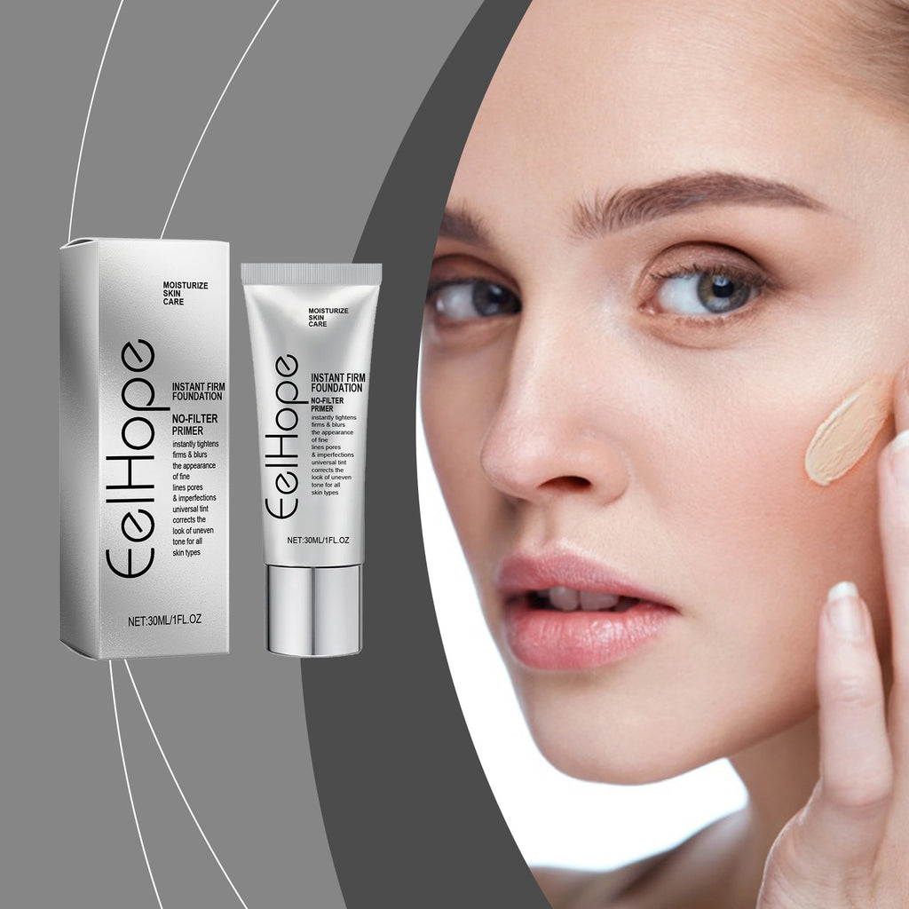 Eelhope Moisturizing Concealing Foundation Long Lasting Smear-proof Makeup