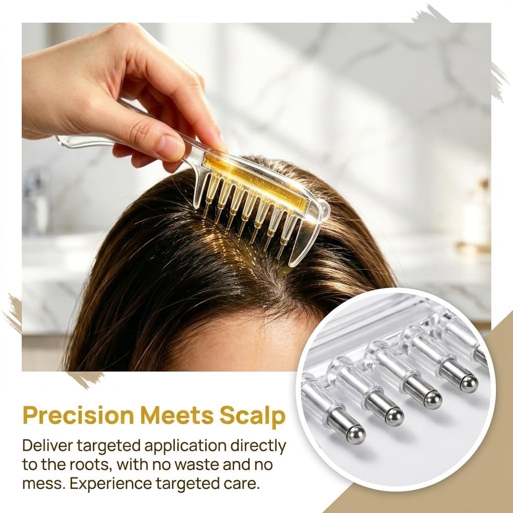 Scalp Essential Oil Comb