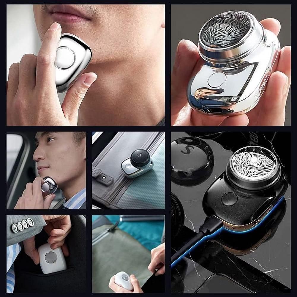 Nova Portable Rotary Dual Ring Electric Shaver