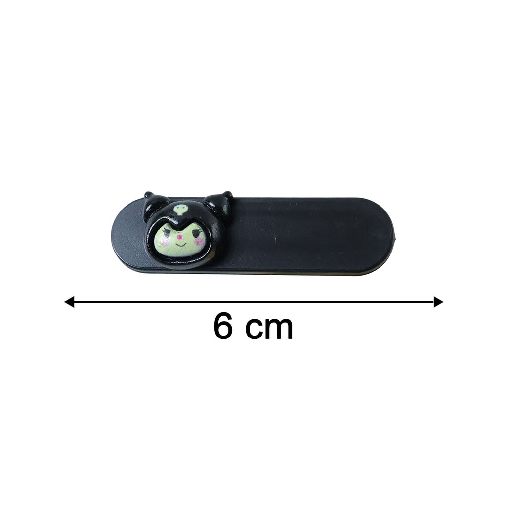 Cute Cartoon Character Decorative Hair Clips Set (4 Pc)