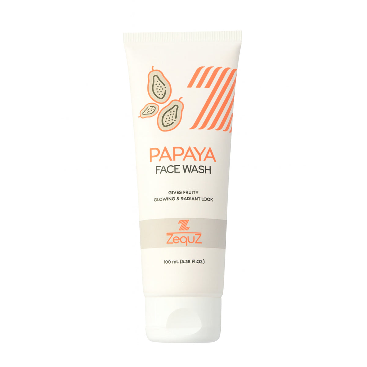 Zequz Papaya Face Wash - (100ml  1 Pc)