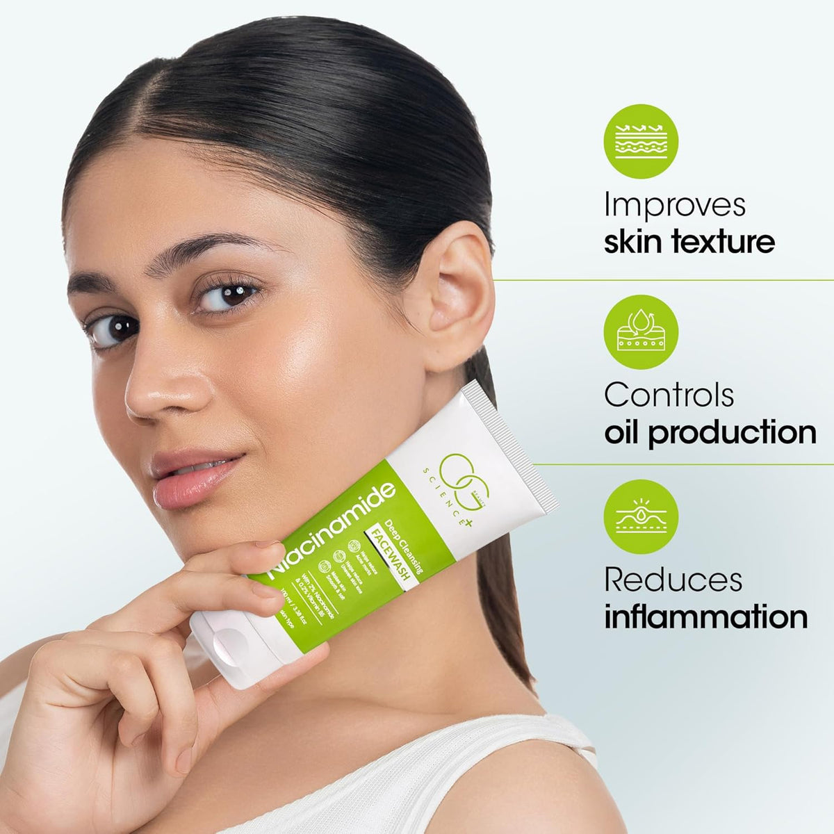 Og Beauty Niacinamide Deep Cleansing Facewash - (1 Pc  100ml)