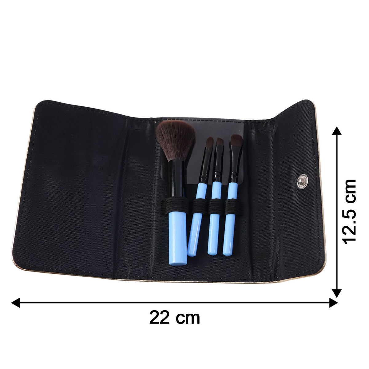4-in-1 Professional Makeup Brush Set (1 Pc)