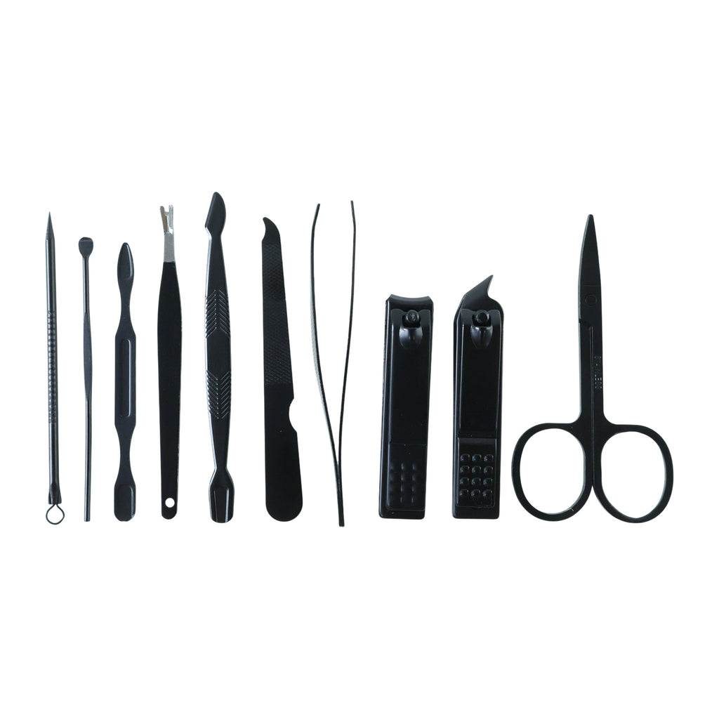 10 In 1 Professional Manicure Pedicure Grooming Kit