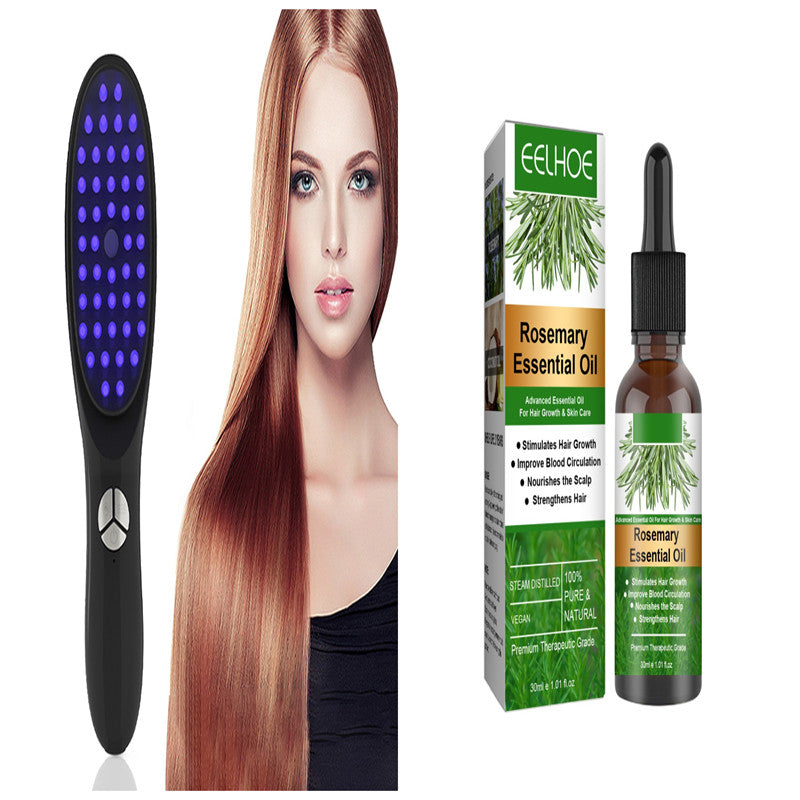 Scalp Massager Comb For Spray Hair Growth Phototherapy Hair Regrowth Brush Anti Hair Care Head Care Electric Massage Comb Brush