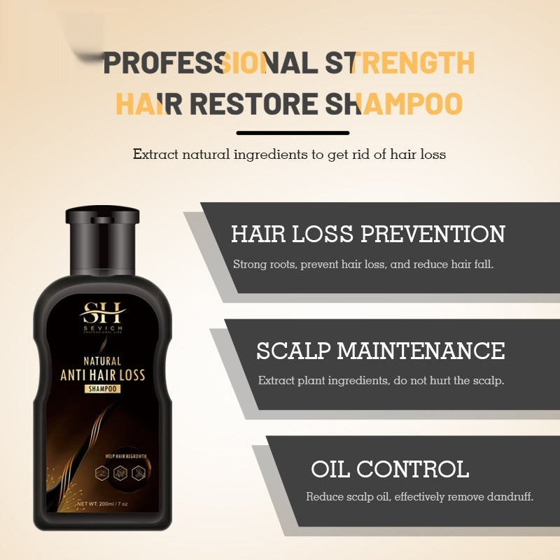 Sevich Ginger Anti-hair Loss Anti-dandruff Anti-hair Loss Dense Hair Care Hair Plant Ginger Shampoo