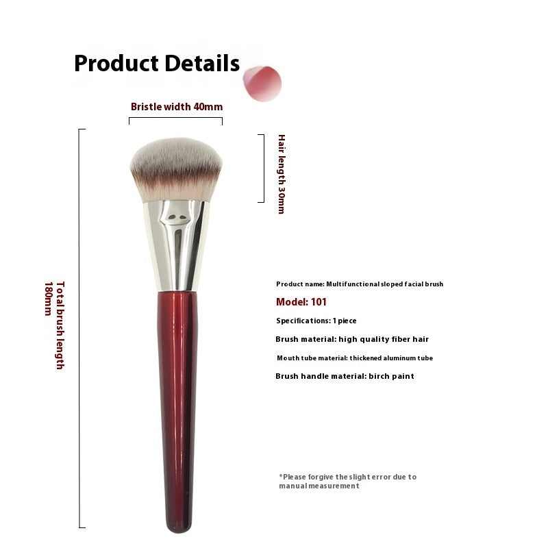 Repair Contour Powder Foundation Brush Chin Multi-function Makeup Brush