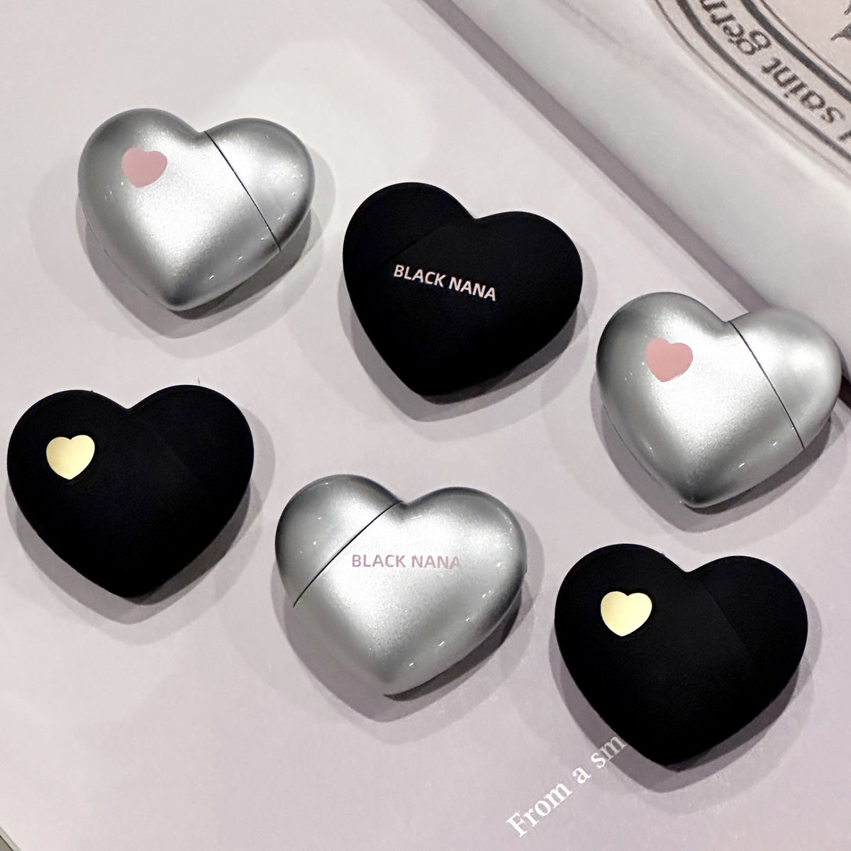 Black Nana Love Lip Mud Matte Finish Velvet Lip Lacquer