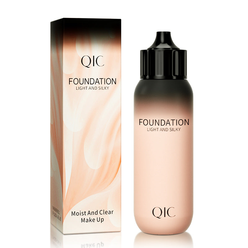 QIC Professional Face Foundation Cream Full Concealer Makeup Cosmetics Waterproof Base Brighten Brightening Cover Dark Circles