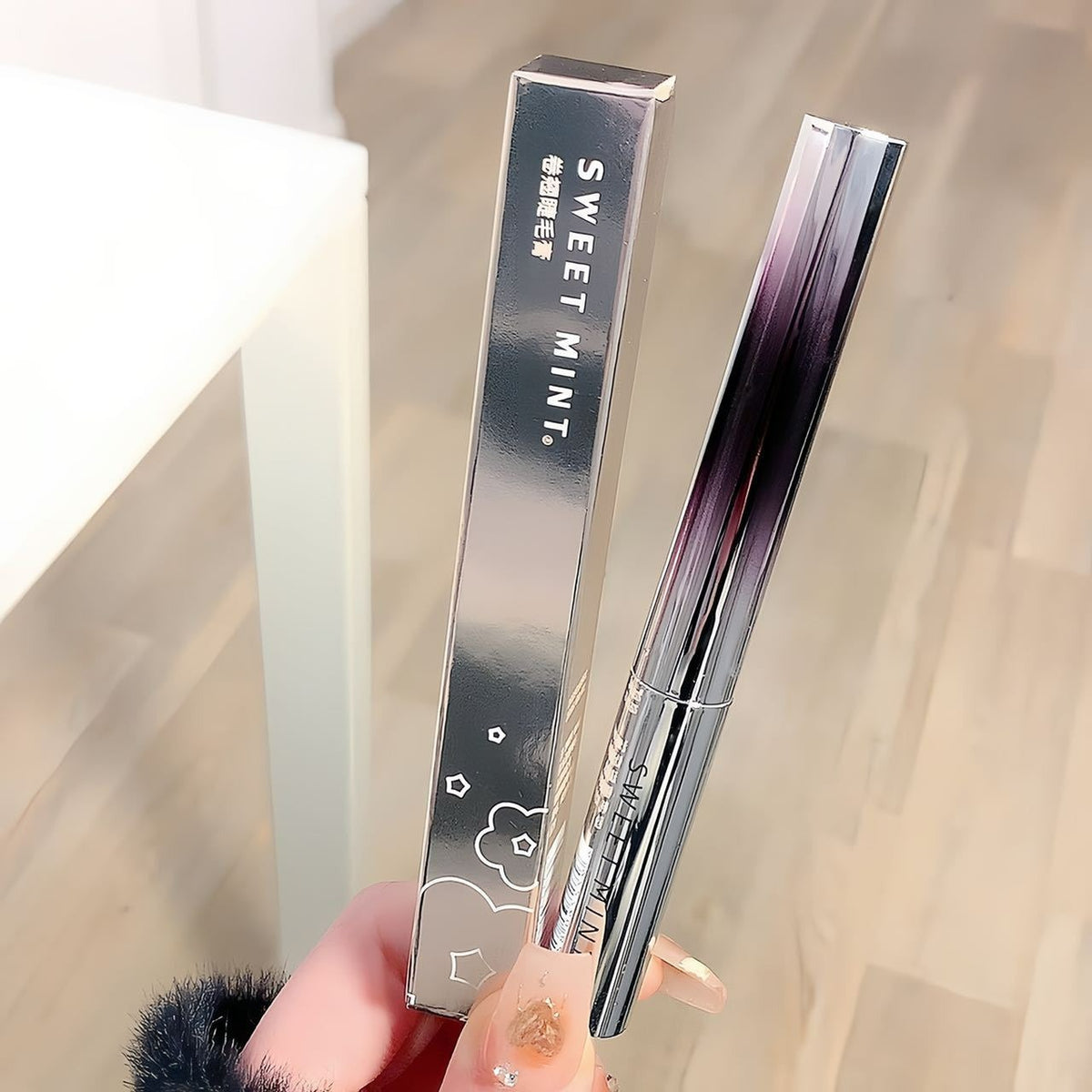 Sweet Mint Curling Mascara Long Lasting Smear-proof Makeup Waterproof Not Smudge
