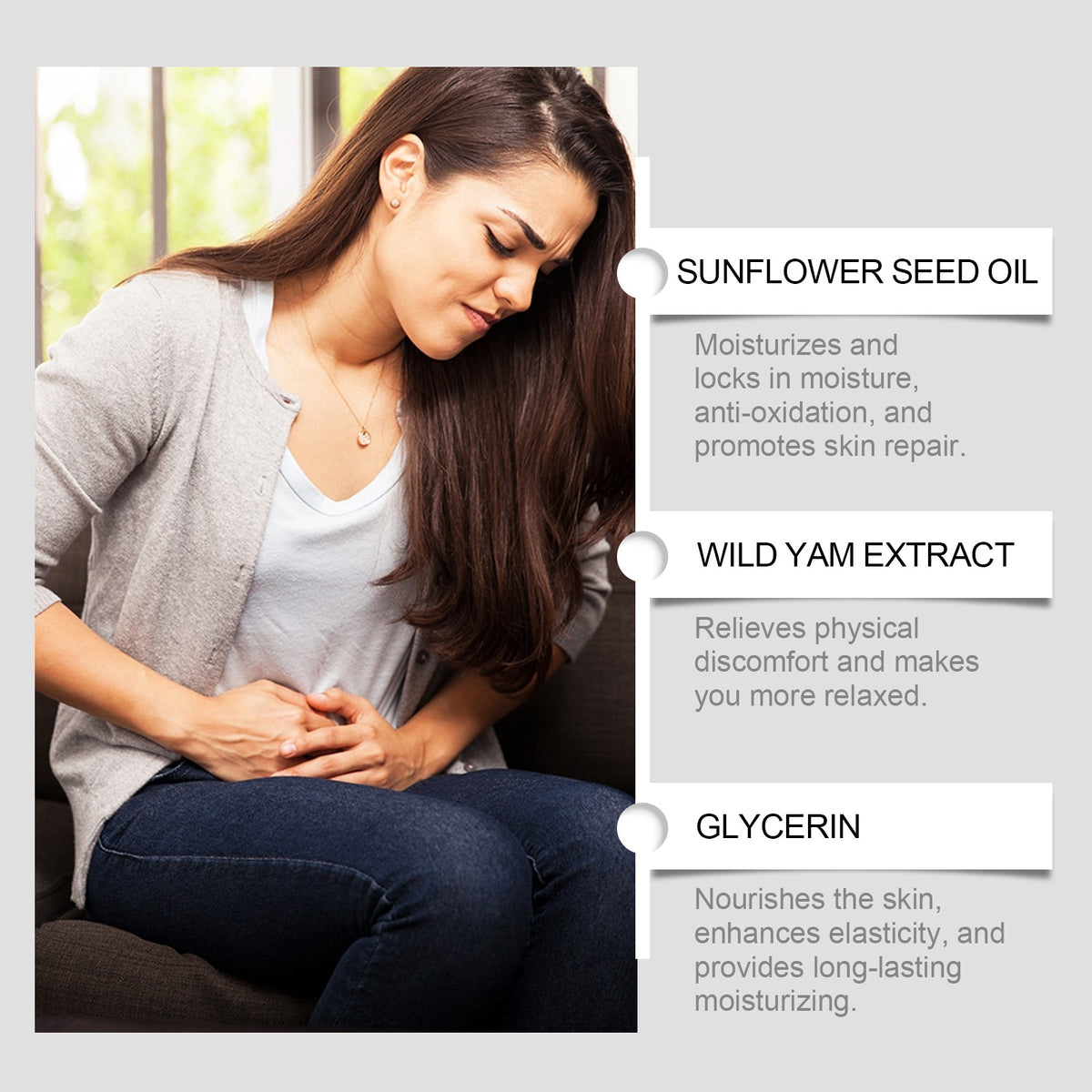 WoodSleep Herbal Soothing Cream Gently Moisturizes Skin