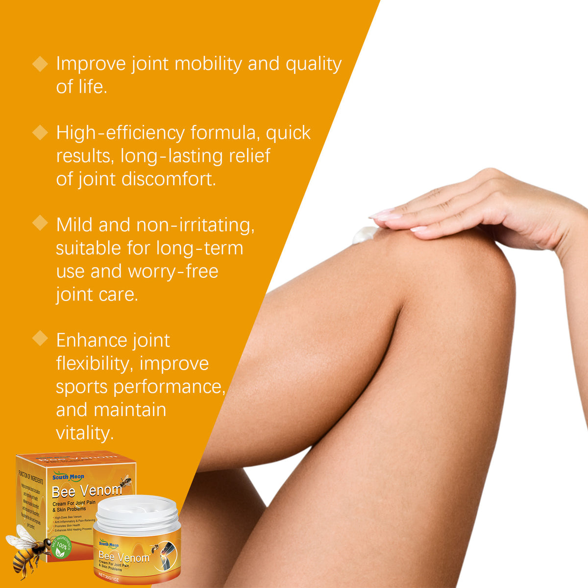 South Moon Discomfort Knee Lumbar Shoulder Neck Cream