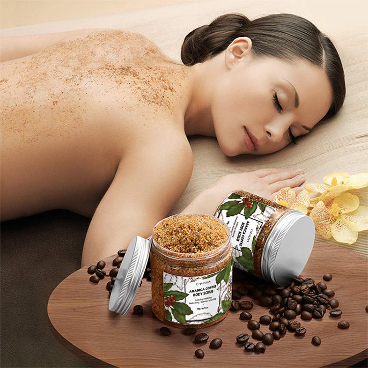 Envisha Coffee Scrub Cream Moisturizing Deep Cleansing Exfoliating Body Scrub Cream